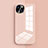 Ultra-thin Silicone Gel Soft Case 360 Degrees Cover G01 for Apple iPhone 14 Pink