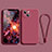 Ultra-thin Silicone Gel Soft Case 360 Degrees Cover G02 for Apple iPhone 13 Red