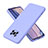 Ultra-thin Silicone Gel Soft Case 360 Degrees Cover H01P for Xiaomi Poco X3 Purple
