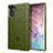 Ultra-thin Silicone Gel Soft Case 360 Degrees Cover J01S for Samsung Galaxy Note 10 5G Green