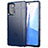 Ultra-thin Silicone Gel Soft Case 360 Degrees Cover J01S for Samsung Galaxy Note 20 5G Blue