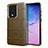Ultra-thin Silicone Gel Soft Case 360 Degrees Cover J01S for Samsung Galaxy S20 Ultra 5G Brown
