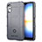 Ultra-thin Silicone Gel Soft Case 360 Degrees Cover J01S for Sony Xperia Ace II Gray