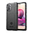 Ultra-thin Silicone Gel Soft Case 360 Degrees Cover J01S for Xiaomi Poco M5S Black