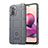 Ultra-thin Silicone Gel Soft Case 360 Degrees Cover J01S for Xiaomi Poco M5S Gray