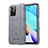 Ultra-thin Silicone Gel Soft Case 360 Degrees Cover J01S for Xiaomi Redmi 10 Prime (2022) Gray