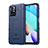Ultra-thin Silicone Gel Soft Case 360 Degrees Cover J01S for Xiaomi Redmi 10 Prime Blue
