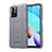 Ultra-thin Silicone Gel Soft Case 360 Degrees Cover J01S for Xiaomi Redmi 10 Prime Gray