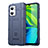 Ultra-thin Silicone Gel Soft Case 360 Degrees Cover J01S for Xiaomi Redmi Note 11E 5G Blue