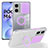 Ultra-thin Silicone Gel Soft Case 360 Degrees Cover MJ1 for Xiaomi Redmi Note 11R 5G Clove Purple