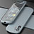 Ultra-thin Silicone Gel Soft Case 360 Degrees Cover N01 for Apple iPhone 12 Mini Gray