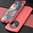 Ultra-thin Silicone Gel Soft Case 360 Degrees Cover S01 for Huawei Mate 40 Pro Red