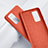 Ultra-thin Silicone Gel Soft Case 360 Degrees Cover S01 for Huawei P40 Pro+ Plus Orange
