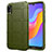 Ultra-thin Silicone Gel Soft Case 360 Degrees Cover S01 for Huawei Y6 (2019) Green