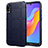Ultra-thin Silicone Gel Soft Case 360 Degrees Cover S01 for Huawei Y6 Pro (2019) Blue