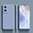 Ultra-thin Silicone Gel Soft Case 360 Degrees Cover S01 for OnePlus Nord N20 5G Lavender Gray