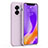 Ultra-thin Silicone Gel Soft Case 360 Degrees Cover S01 for Oppo A56S 5G Clove Purple