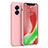 Ultra-thin Silicone Gel Soft Case 360 Degrees Cover S01 for Oppo A56S 5G Pink