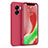 Ultra-thin Silicone Gel Soft Case 360 Degrees Cover S01 for Oppo A56S 5G Red