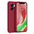 Ultra-thin Silicone Gel Soft Case 360 Degrees Cover S01 for Oppo A56S 5G Red Wine