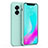 Ultra-thin Silicone Gel Soft Case 360 Degrees Cover S01 for Oppo A57 5G Mint Blue