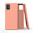 Ultra-thin Silicone Gel Soft Case 360 Degrees Cover S01 for Samsung Galaxy A51 4G Orange