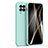 Ultra-thin Silicone Gel Soft Case 360 Degrees Cover S01 for Samsung Galaxy M22 4G Cyan