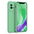 Ultra-thin Silicone Gel Soft Case 360 Degrees Cover S01 for Vivo iQOO 8 5G Green