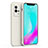 Ultra-thin Silicone Gel Soft Case 360 Degrees Cover S01 for Vivo iQOO 8 5G White