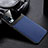 Ultra-thin Silicone Gel Soft Case 360 Degrees Cover S01 for Vivo X50 Pro 5G Blue