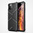 Ultra-thin Silicone Gel Soft Case 360 Degrees Cover S02 for Apple iPhone 12 Pro Max Black