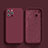 Ultra-thin Silicone Gel Soft Case 360 Degrees Cover S02 for Apple iPhone 13 Pro Red Wine