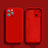 Ultra-thin Silicone Gel Soft Case 360 Degrees Cover S02 for Apple iPhone 14 Pro Max Red