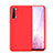 Ultra-thin Silicone Gel Soft Case 360 Degrees Cover S02 for Oppo F15 Red