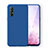 Ultra-thin Silicone Gel Soft Case 360 Degrees Cover S02 for Oppo Reno3 Pro Blue