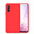 Ultra-thin Silicone Gel Soft Case 360 Degrees Cover S02 for Oppo Reno3 Pro Red