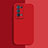 Ultra-thin Silicone Gel Soft Case 360 Degrees Cover S02 for Oppo Reno6 Pro 5G Red