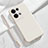 Ultra-thin Silicone Gel Soft Case 360 Degrees Cover S02 for Oppo Reno8 5G White