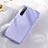Ultra-thin Silicone Gel Soft Case 360 Degrees Cover S02 for Realme X50 Pro 5G Purple