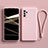 Ultra-thin Silicone Gel Soft Case 360 Degrees Cover S02 for Samsung Galaxy A33 5G Pink