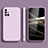 Ultra-thin Silicone Gel Soft Case 360 Degrees Cover S02 for Samsung Galaxy A51 5G Clove Purple