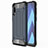 Ultra-thin Silicone Gel Soft Case 360 Degrees Cover S02 for Samsung Galaxy A70 Blue