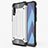 Ultra-thin Silicone Gel Soft Case 360 Degrees Cover S02 for Samsung Galaxy A70S Silver