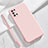 Ultra-thin Silicone Gel Soft Case 360 Degrees Cover S02 for Samsung Galaxy F52 5G Pink