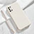 Ultra-thin Silicone Gel Soft Case 360 Degrees Cover S02 for Samsung Galaxy F52 5G White