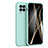 Ultra-thin Silicone Gel Soft Case 360 Degrees Cover S02 for Samsung Galaxy F62 5G Cyan