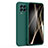 Ultra-thin Silicone Gel Soft Case 360 Degrees Cover S02 for Samsung Galaxy F62 5G Midnight Green