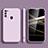 Ultra-thin Silicone Gel Soft Case 360 Degrees Cover S02 for Samsung Galaxy M21 Clove Purple