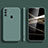 Ultra-thin Silicone Gel Soft Case 360 Degrees Cover S02 for Samsung Galaxy M21 Midnight Green