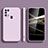 Ultra-thin Silicone Gel Soft Case 360 Degrees Cover S02 for Samsung Galaxy M21s Clove Purple